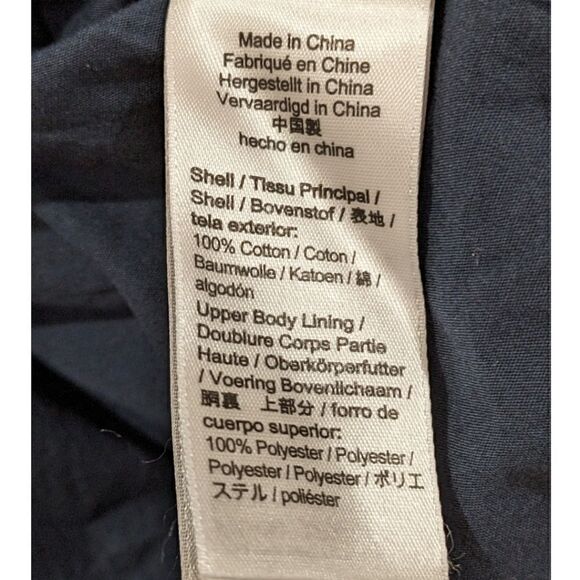 NWT J. Crew Topsail Hooded Cotton Nautical jacket in Colorblock Men's Size L - Picture 11 of 11